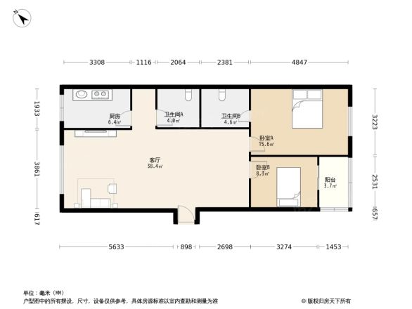 一椽坊户型图