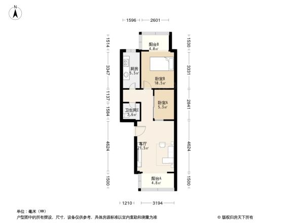 百家苑小区户型图