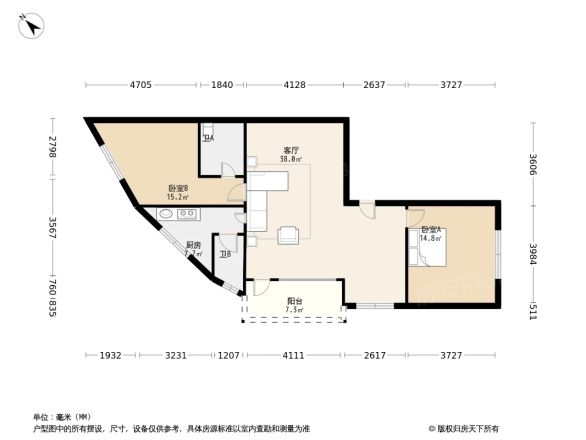 金盛花园户型图