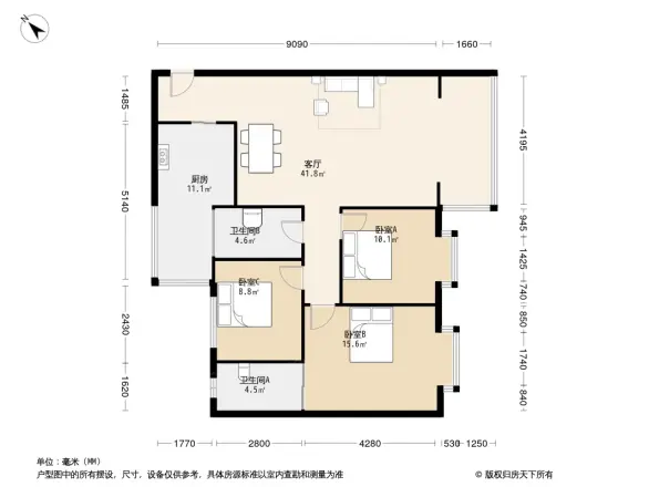 桂香苑户型图