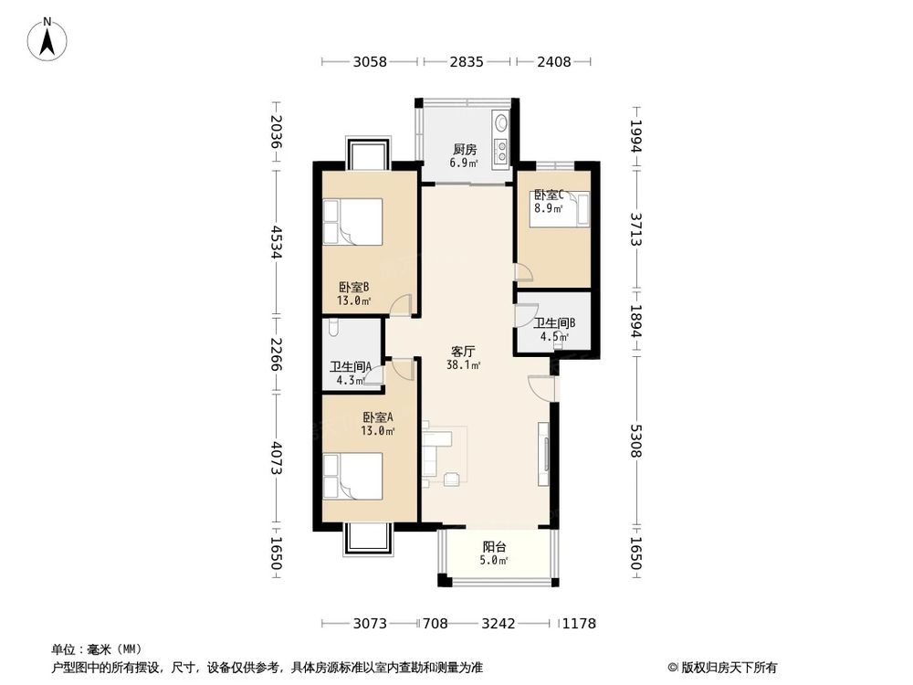 相似户型图