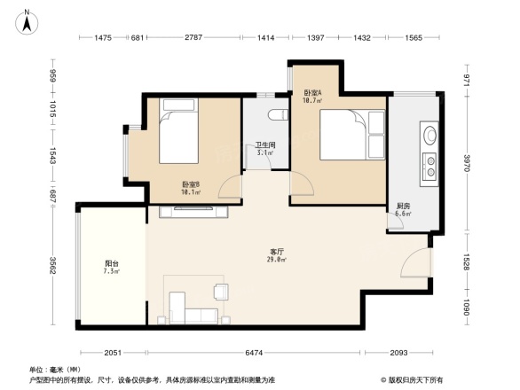 上道西城户型图