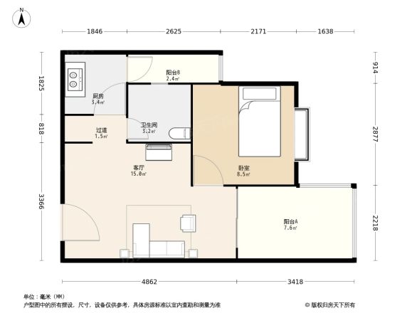 九峰国际小区户型图