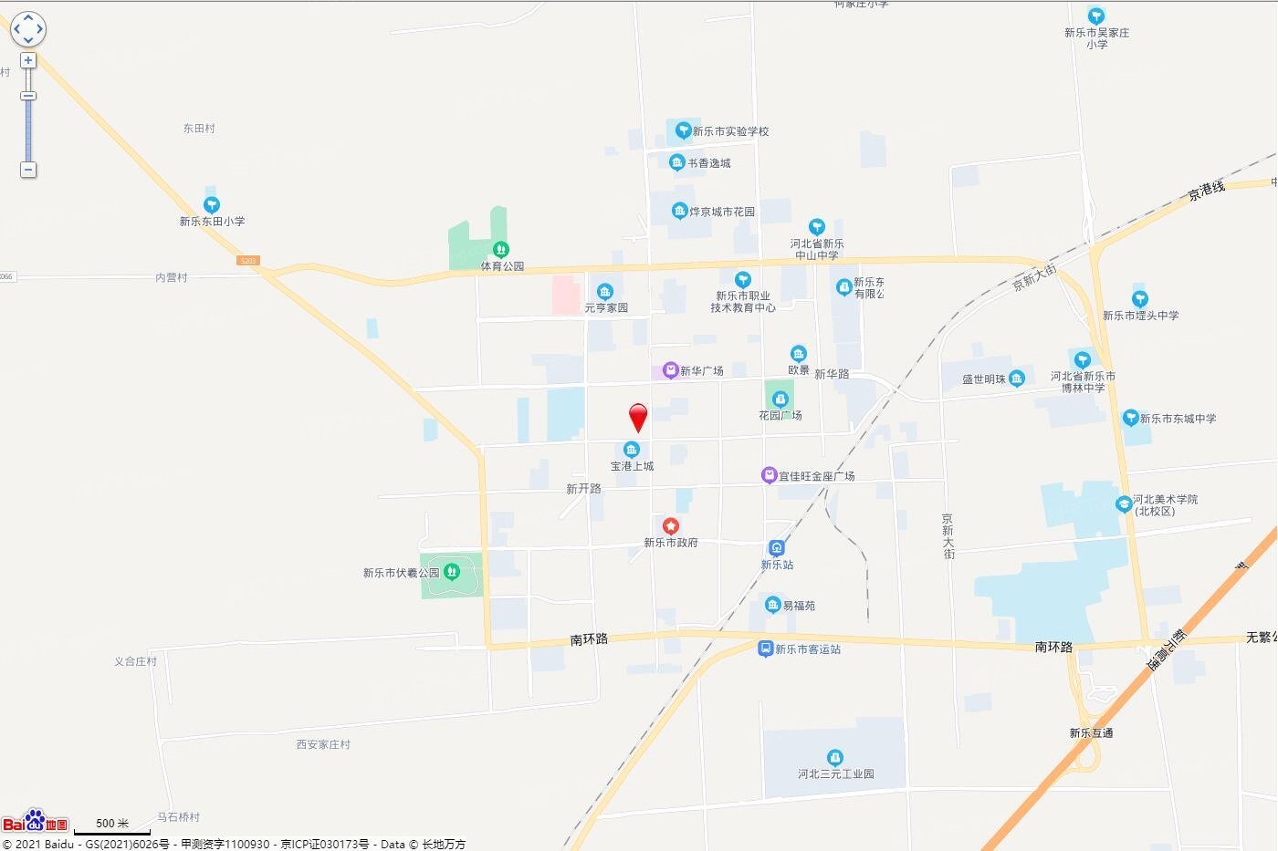 礼堂街西街冀石新21019号地块交通图