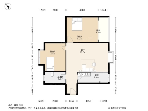 锦江岸户型图