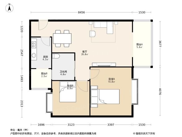 太平盛世B区户型图
