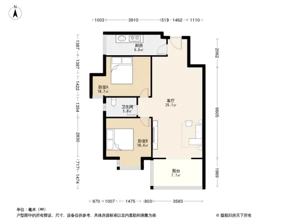 上道西城户型图