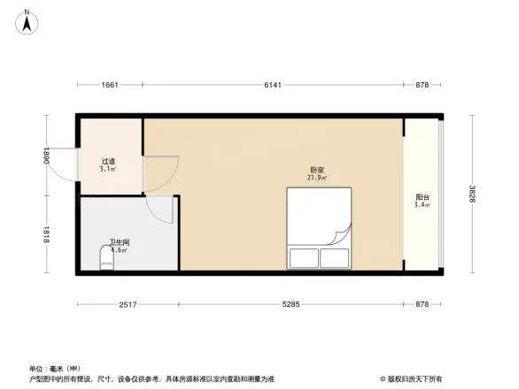 星港城商住楼户型图