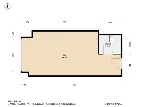 星港城商住楼户型图