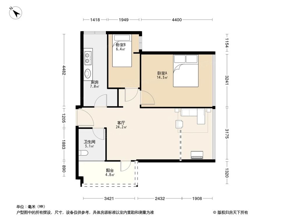 相似户型图