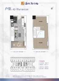 岭南V谷·海珠新天地3室2厅1厨1卫建面40.00㎡