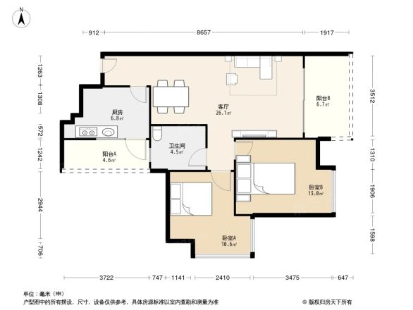 东山国际新城E区户型图