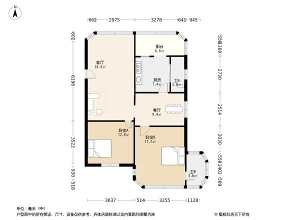 弼塘小区户型图