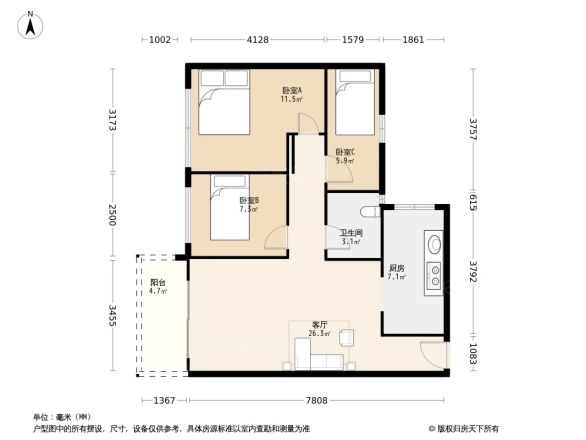 沧江一品户型图
