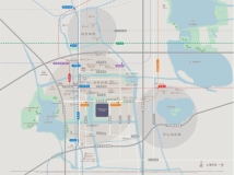 万科·保利·滨河湾花园交通图（配套图）