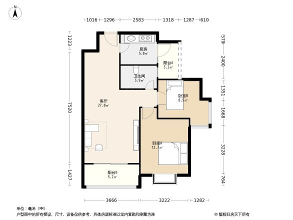 金龙美景户型图