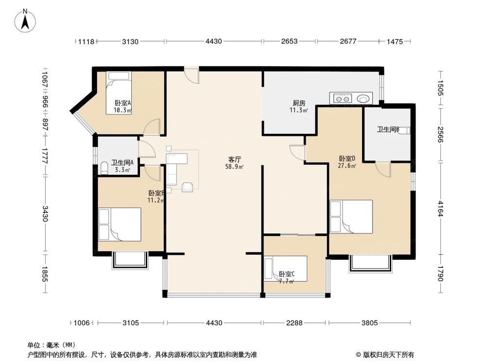 相似户型图