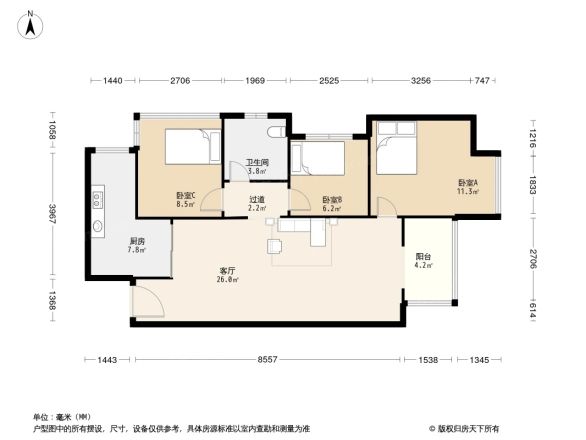 海伦春天别墅户型图
