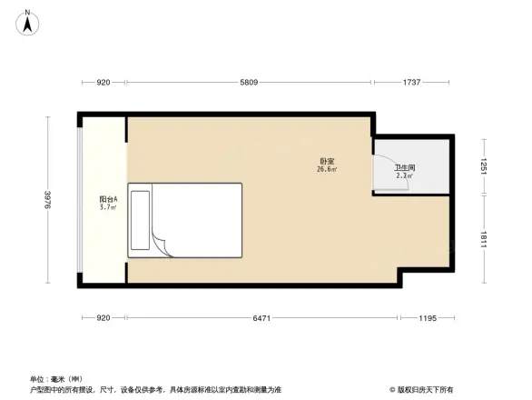 星港城商住楼户型图