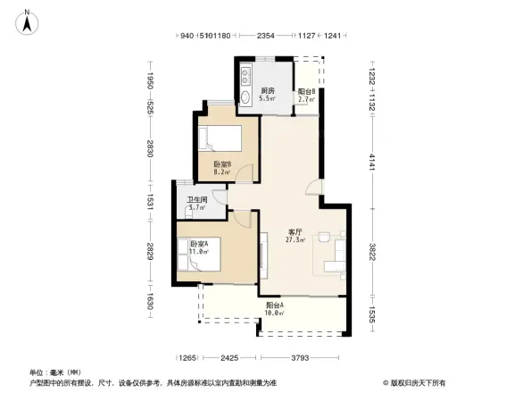 帝雍园户型图