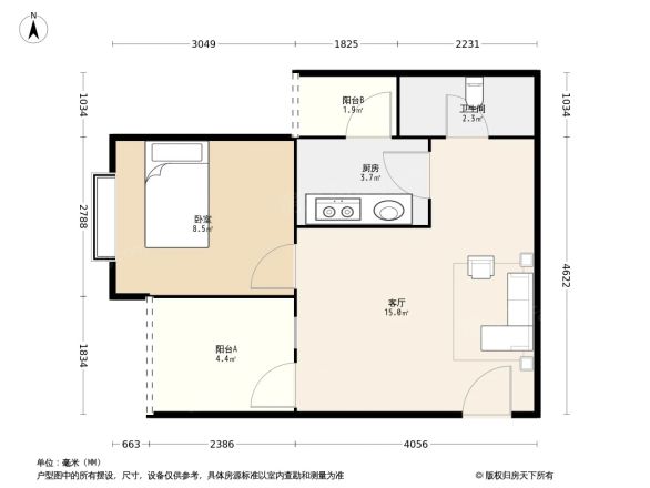 泰基北锦户型图