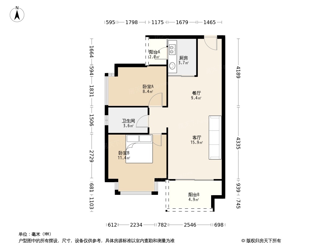 户型图2/2