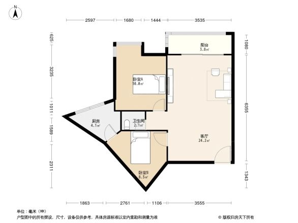 康丽花苑户型图