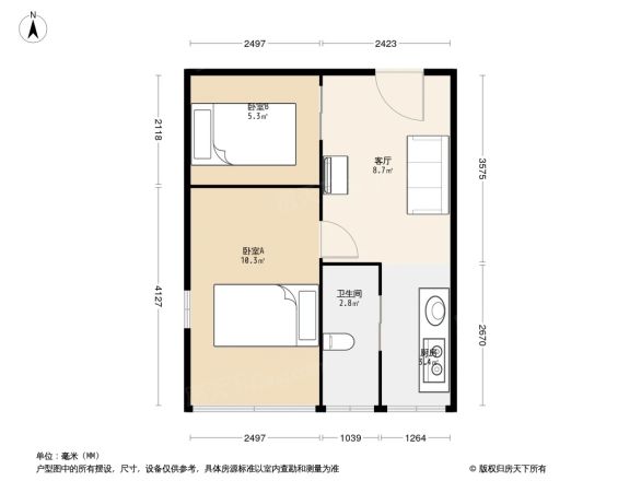 宝华路21号户型图