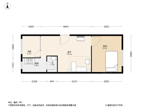 宝华路21号户型图