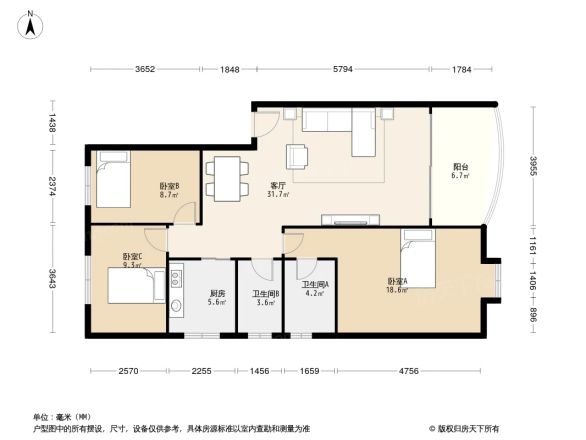 文秀丽苑户型图