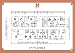 汇鑫广场建面46.62㎡