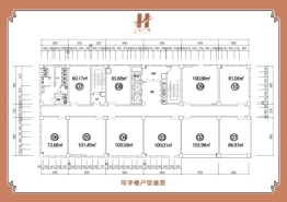 汇鑫广场建面60.17㎡