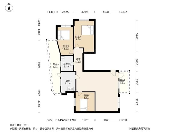 南矿大院户型图