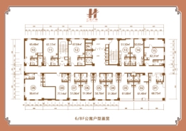 汇鑫广场建面50.78㎡