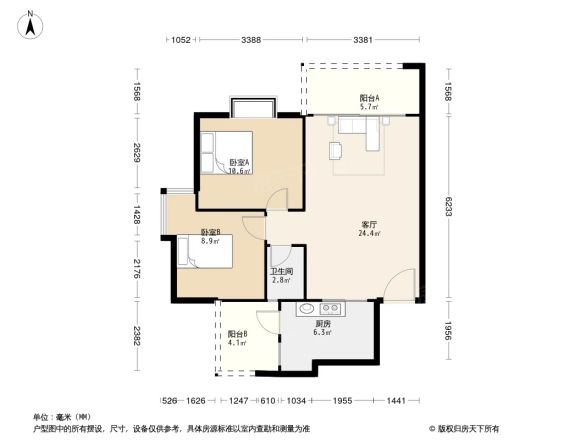 西堤国际花园户型图