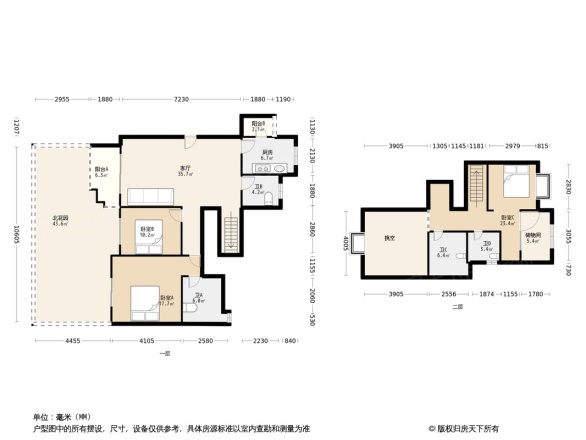 碧桂园海昌天澜别墅户型图