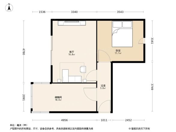 龚北路小区户型图