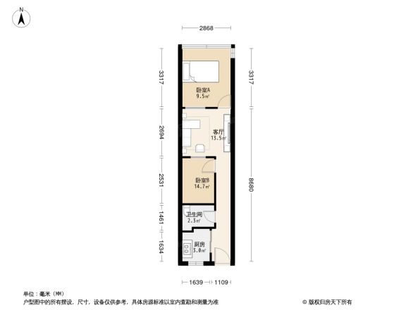 金龙大厦户型图