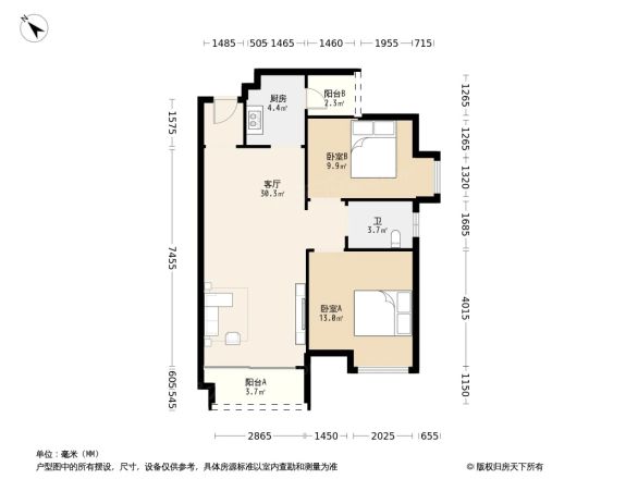 保利东景花园户型图