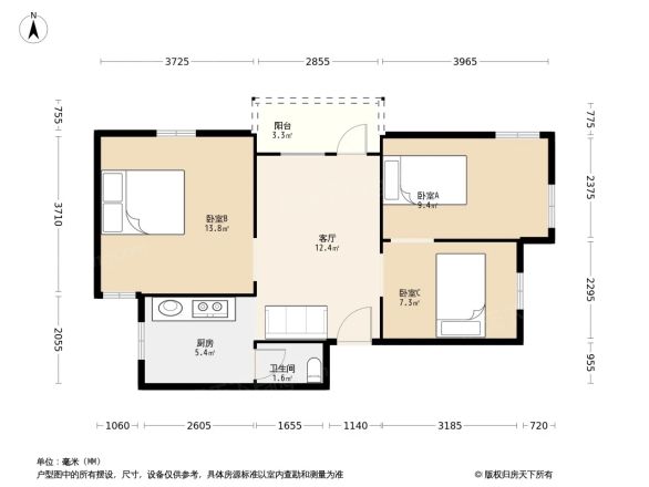 环城西路小区户型图