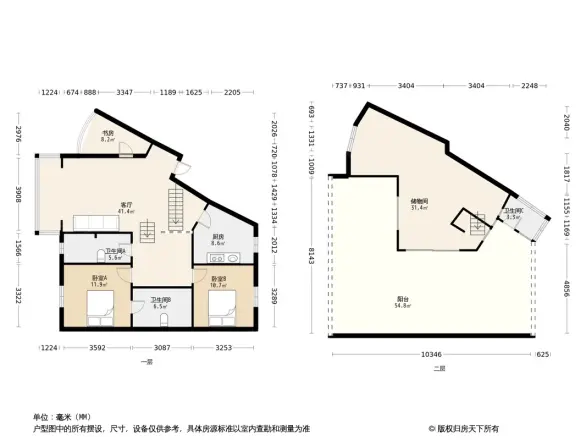 潮蓉花园户型图