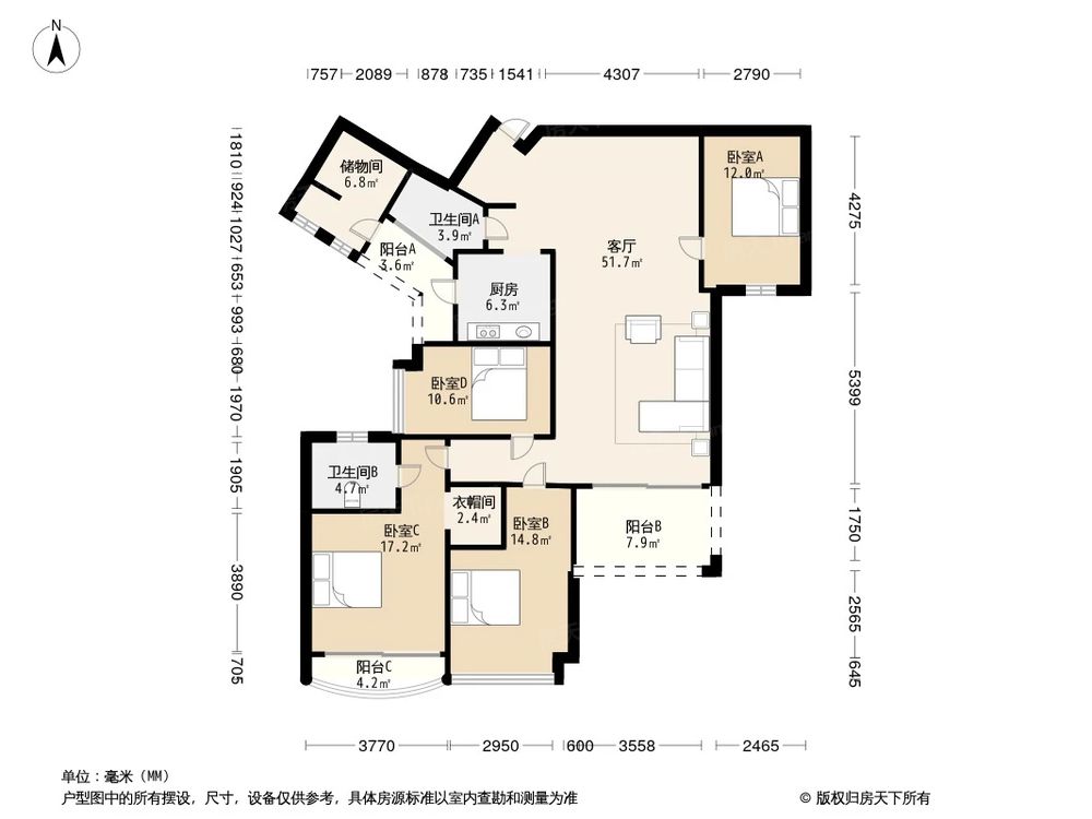 相似户型图
