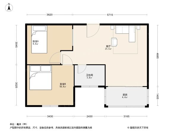 迎宾大道西住宅楼户型图