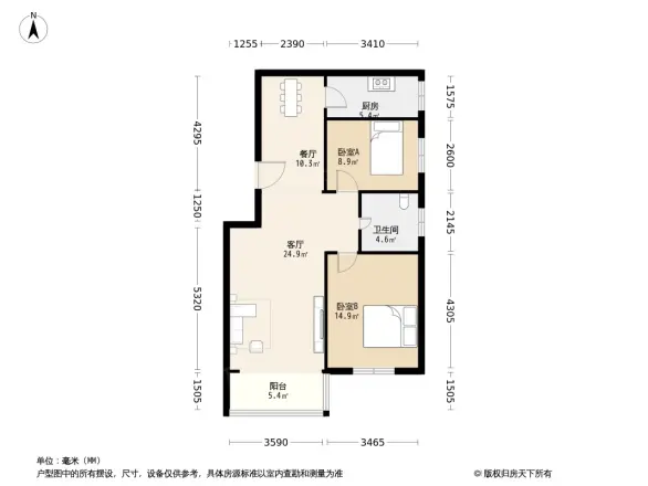 高科住宅户型图