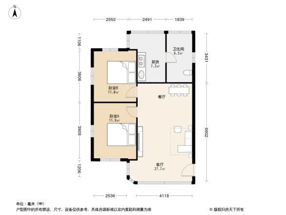 市桥怡乐园户型图