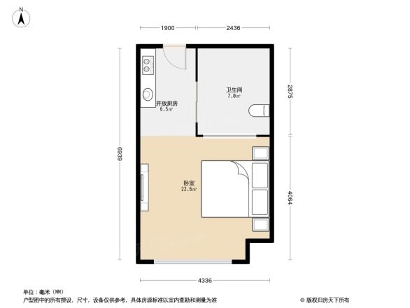 奥克斯缔逸城商住楼户型图