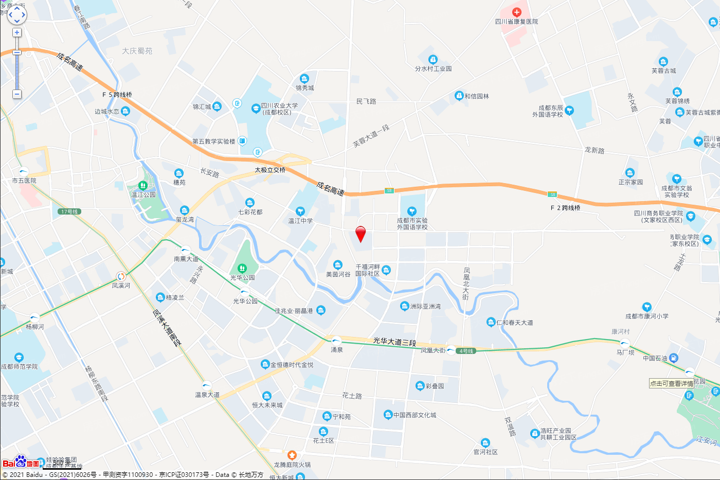 香悦云庭交通图
