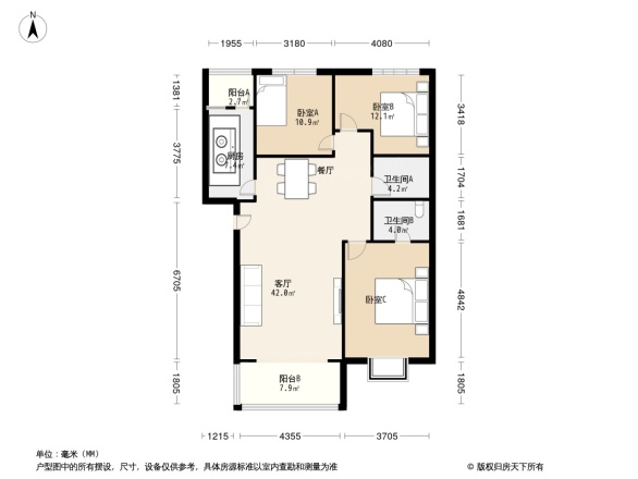 君联嘉园户型图