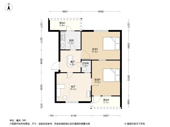 双龙桥小区户型图