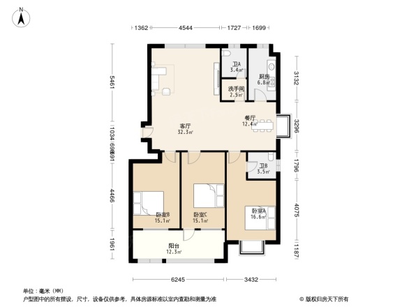 凯泰养生庄园户型图